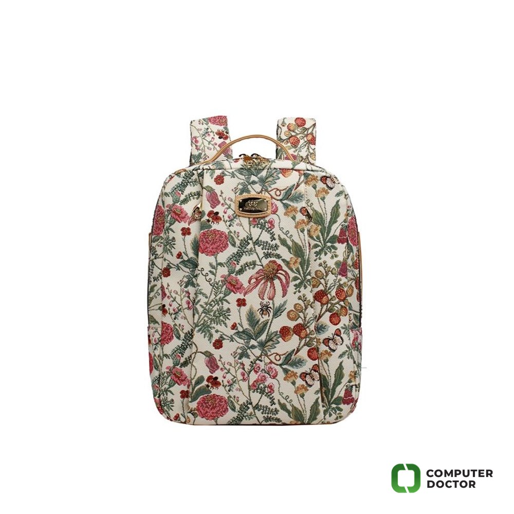 H-1202 FLORAL SUMMER BEIGE Ranac