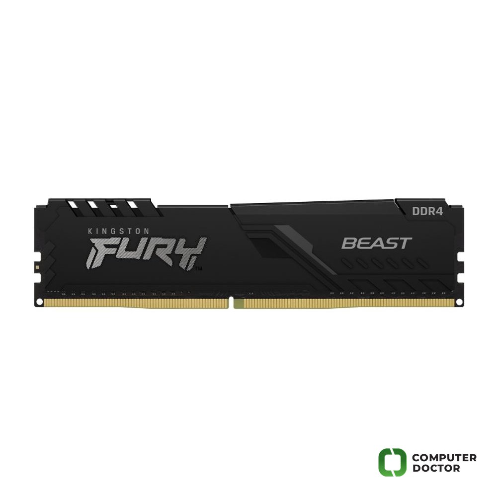 DIMM DDR4 8GB 3200MT/s KF432C16BB/8 Fury Beast Black