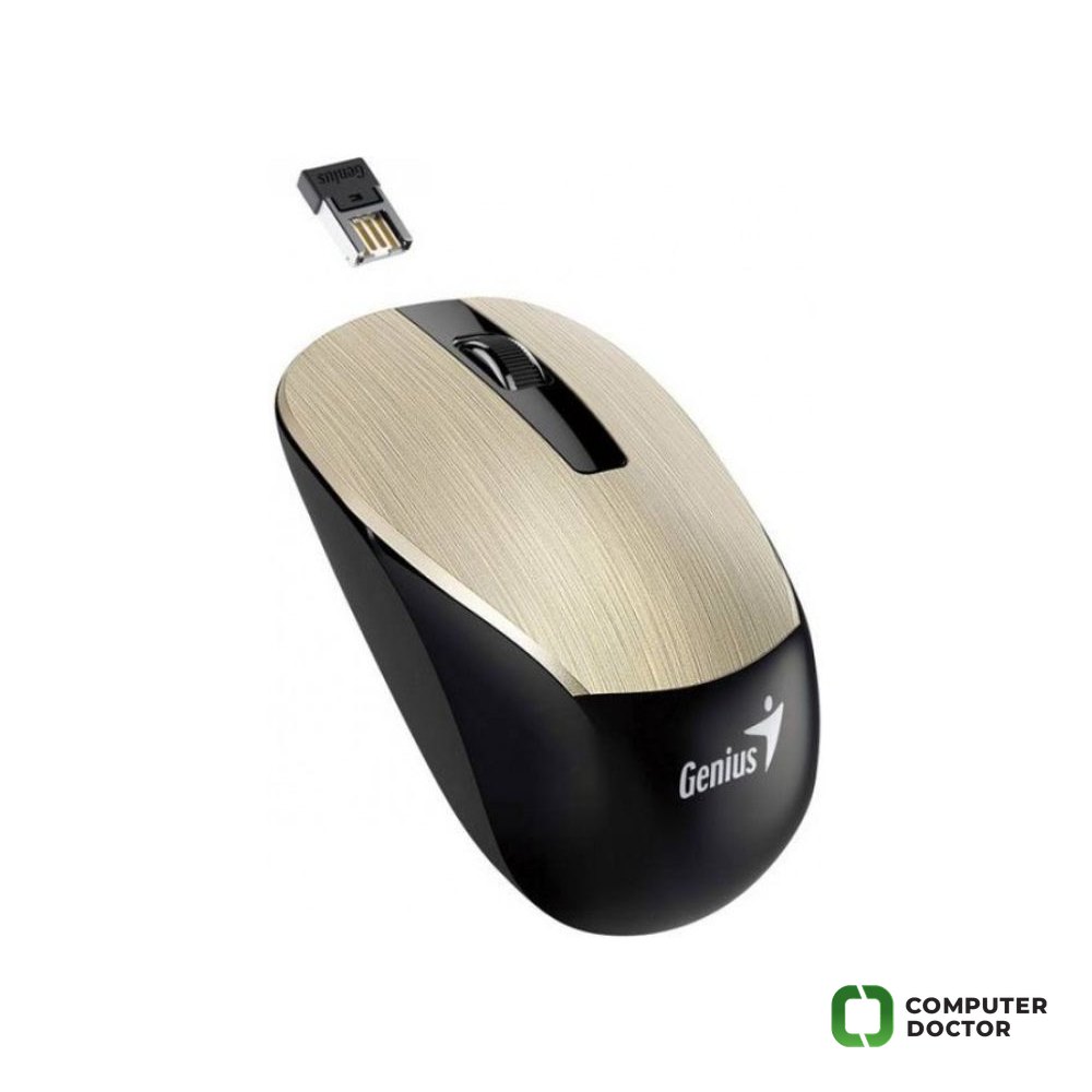 NX-7015 Wireless Optical USB crno-zlatni miš