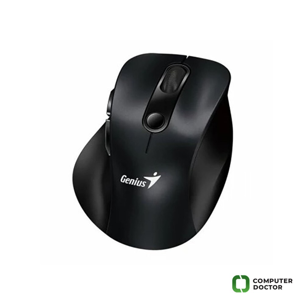Ergo 9000S Black USB Bežični crni miš