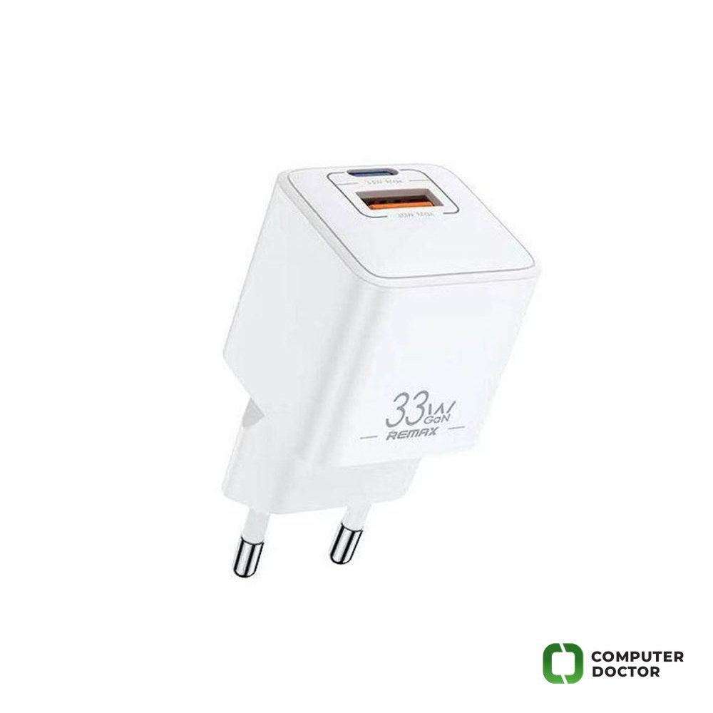 RP-U26 33W PD+QC multiport punjač beli
