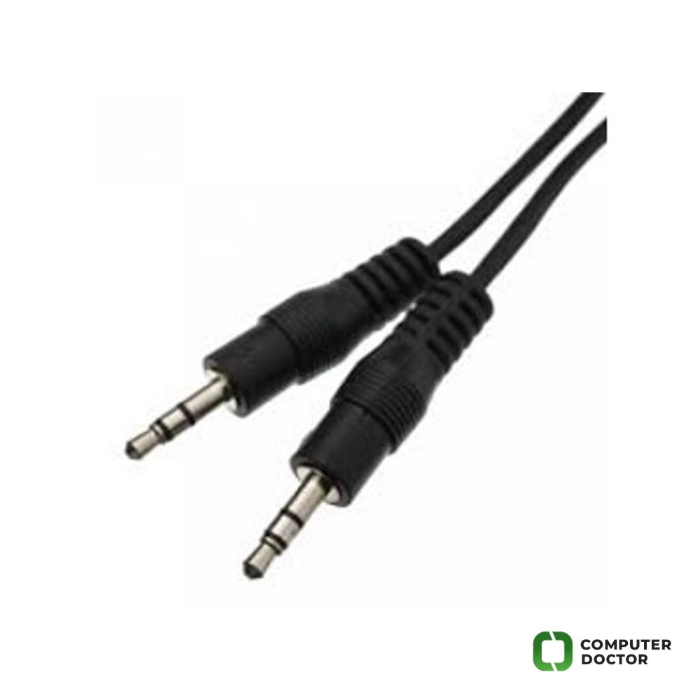 Kabl audio 3.5mm - 3.5mm M/M 1.2m crni