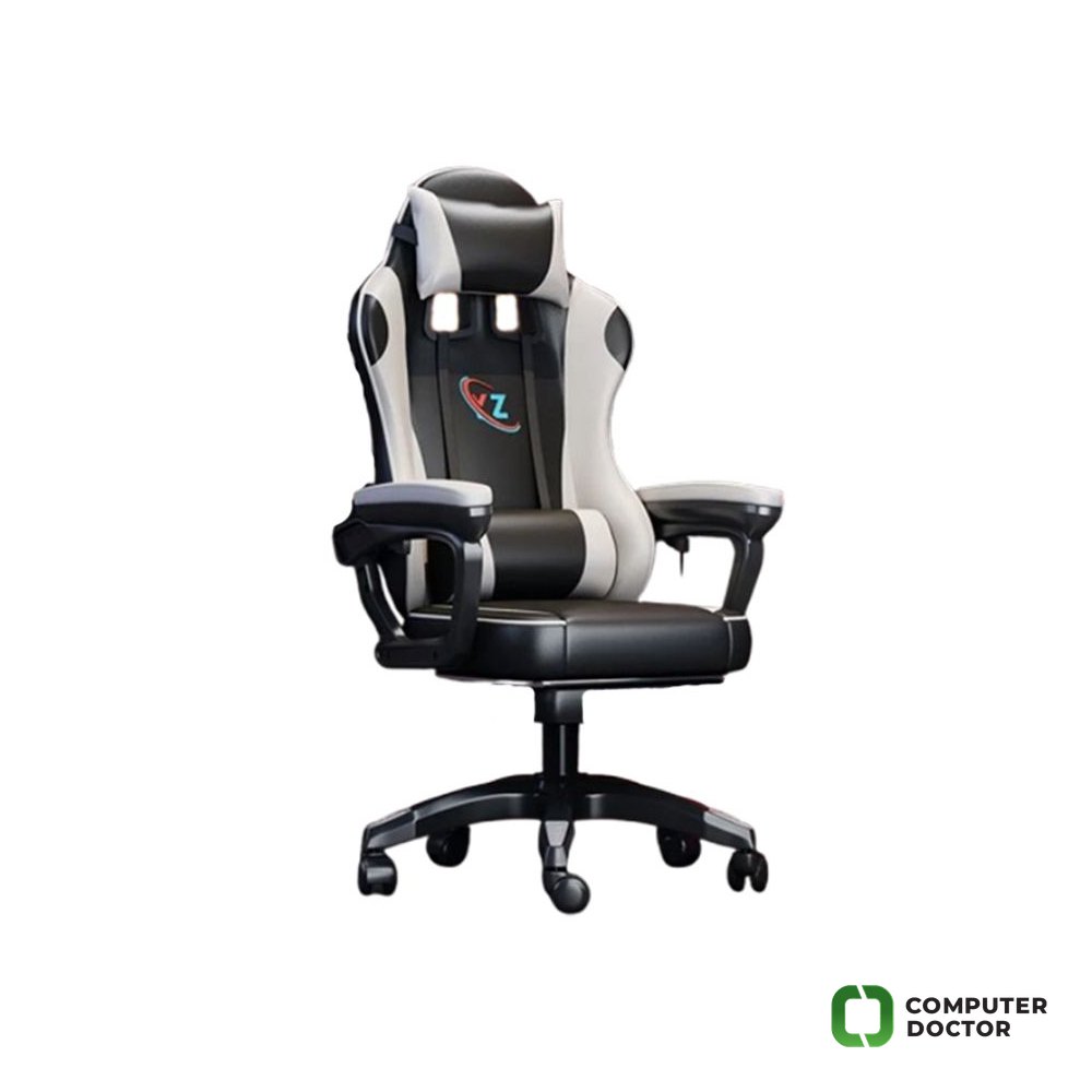 FT-055 Gaming dečija stolica crno-bela