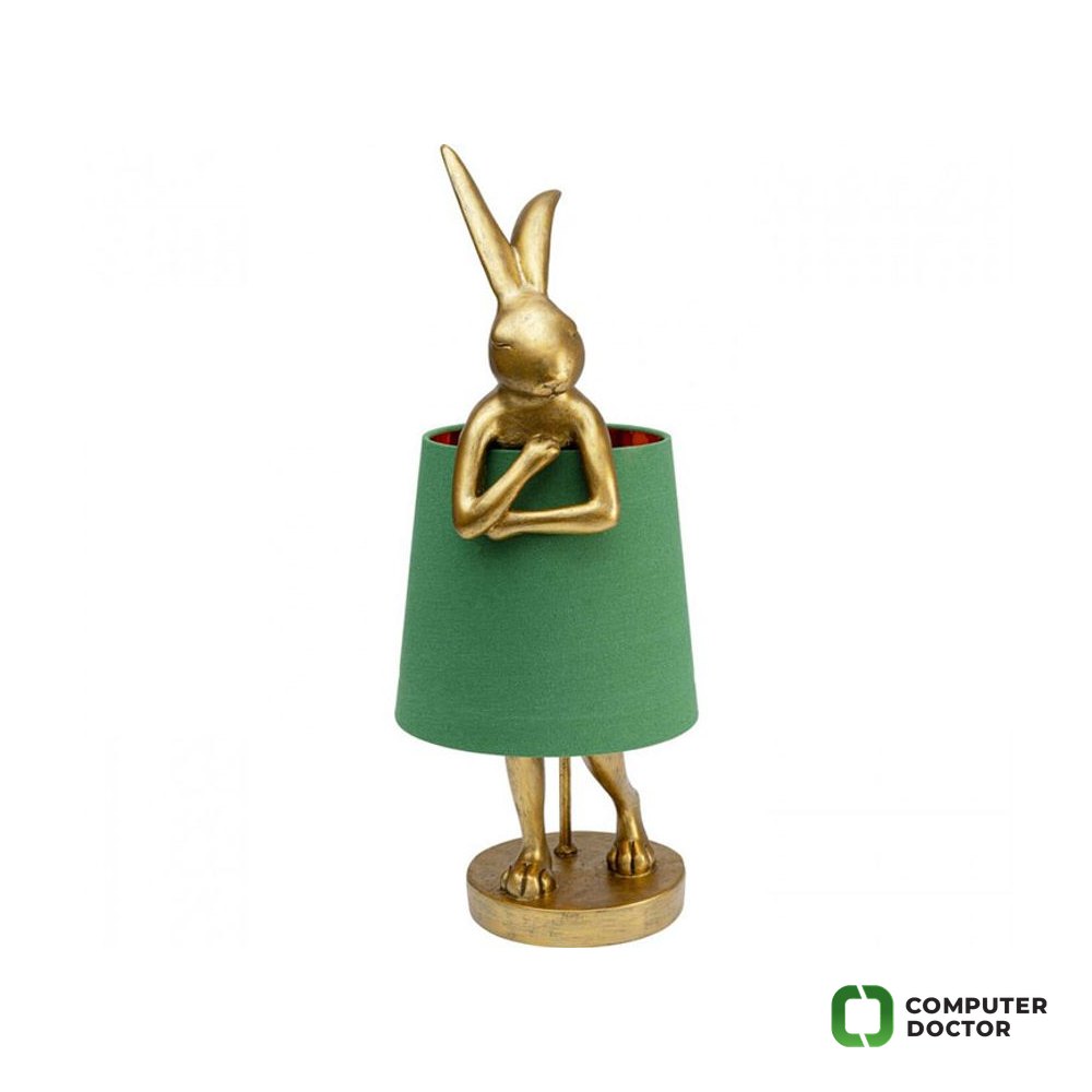 L9 dekorativna stona lampa zelena