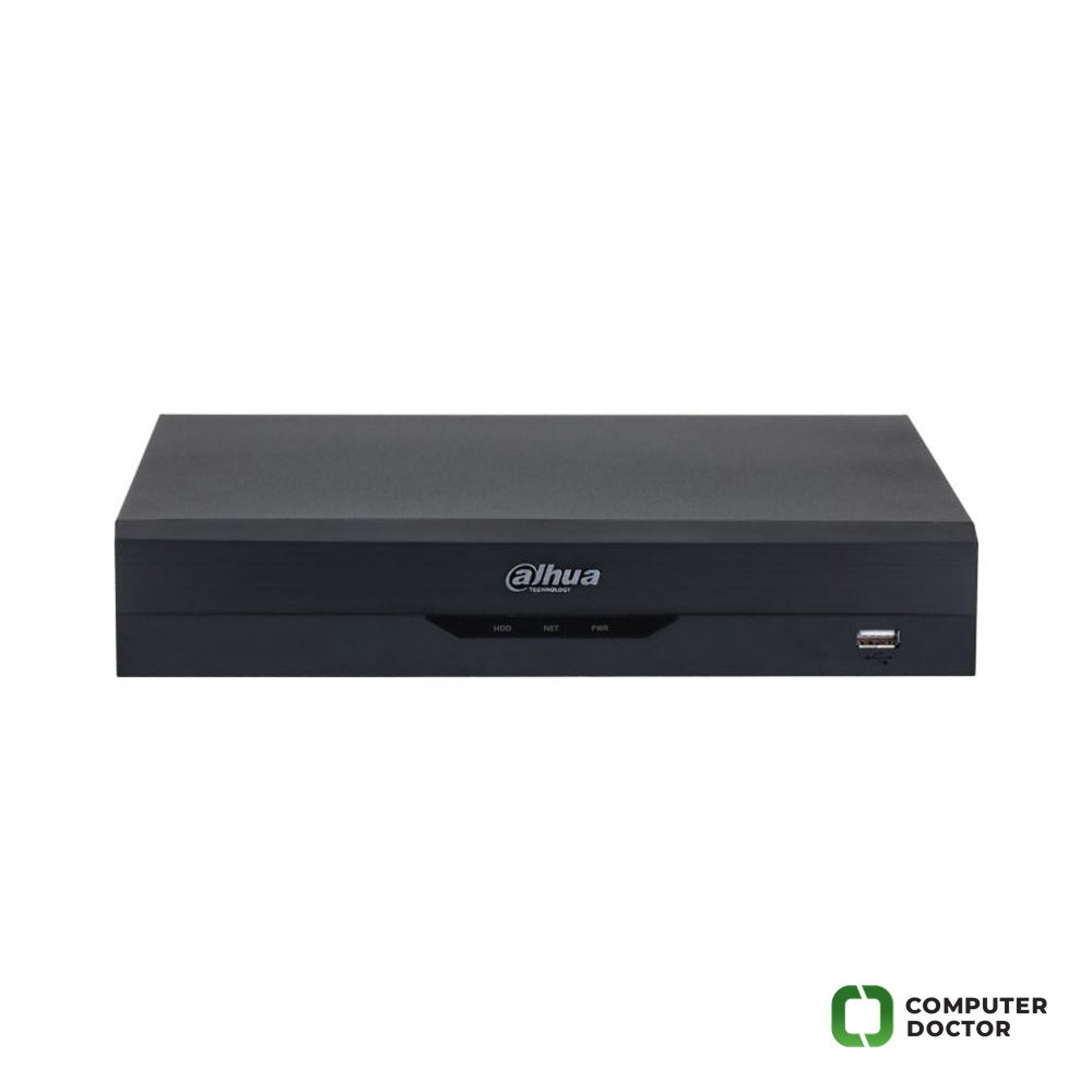 XVR5108HS-I3/T 8CH Penta-brid 5MP Value/1080P Compact 1U 1HDD WizSense Digital Video Recorder