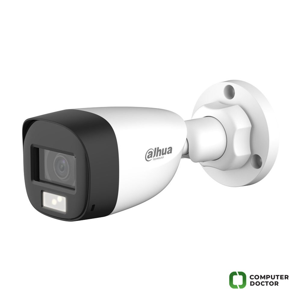 HAC-HFW1200CL-IL-A-0360B-S6 2MP Smart Dual Light HDCVI Fixed-focal Bullet kamera