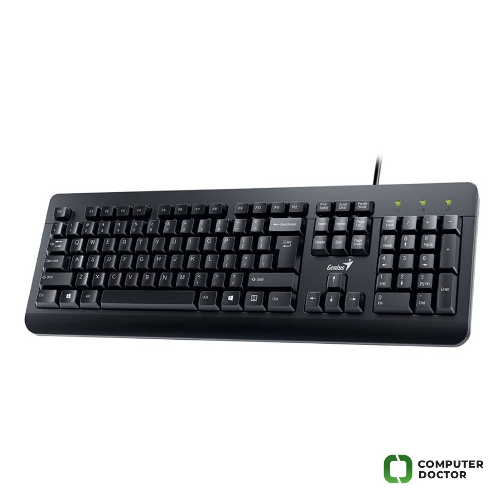 KM-160 USB YU crna tastatura+ USB crni miš