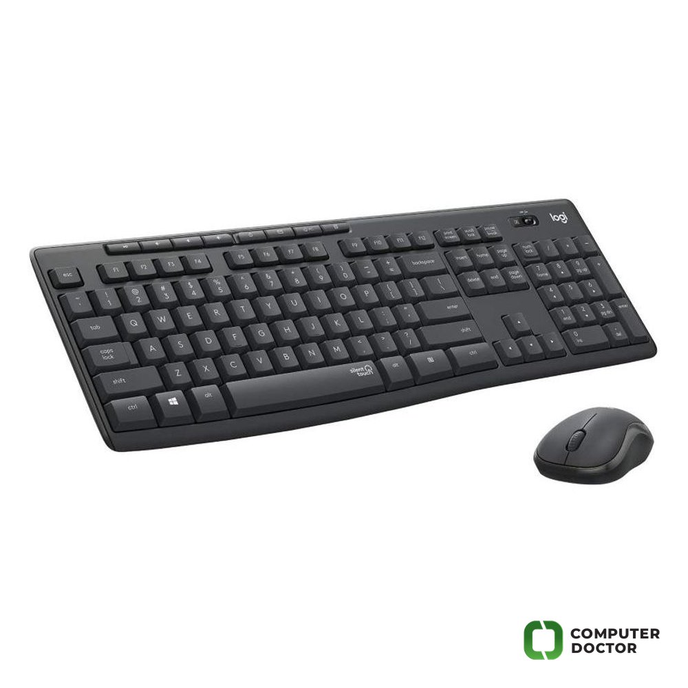 MK295 Silent Wireless Combo YU tastatura + miš crna