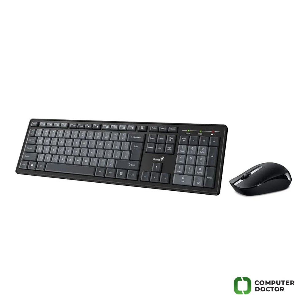 Smart KM-8200 Wireless USB US crna tastatura + miš