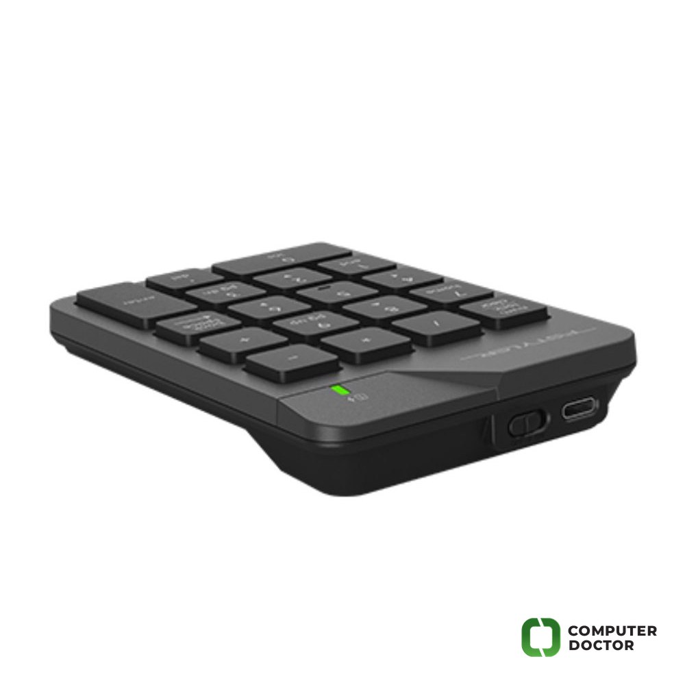 FGK21C FSTYLER 2.4G Wireless Numeric Keypad USB Type-C siva tastatura