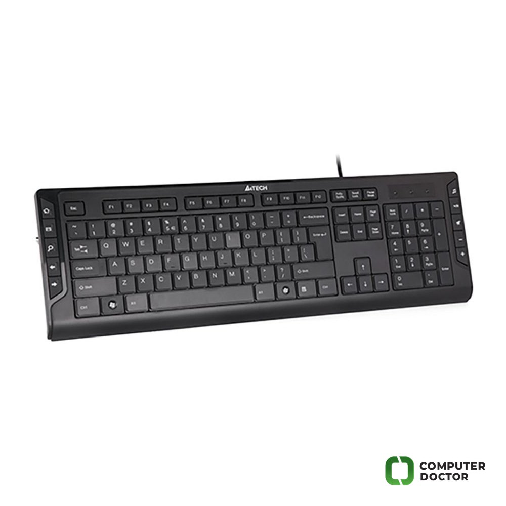 KD-600 X-SLIM USB US crna tastatura