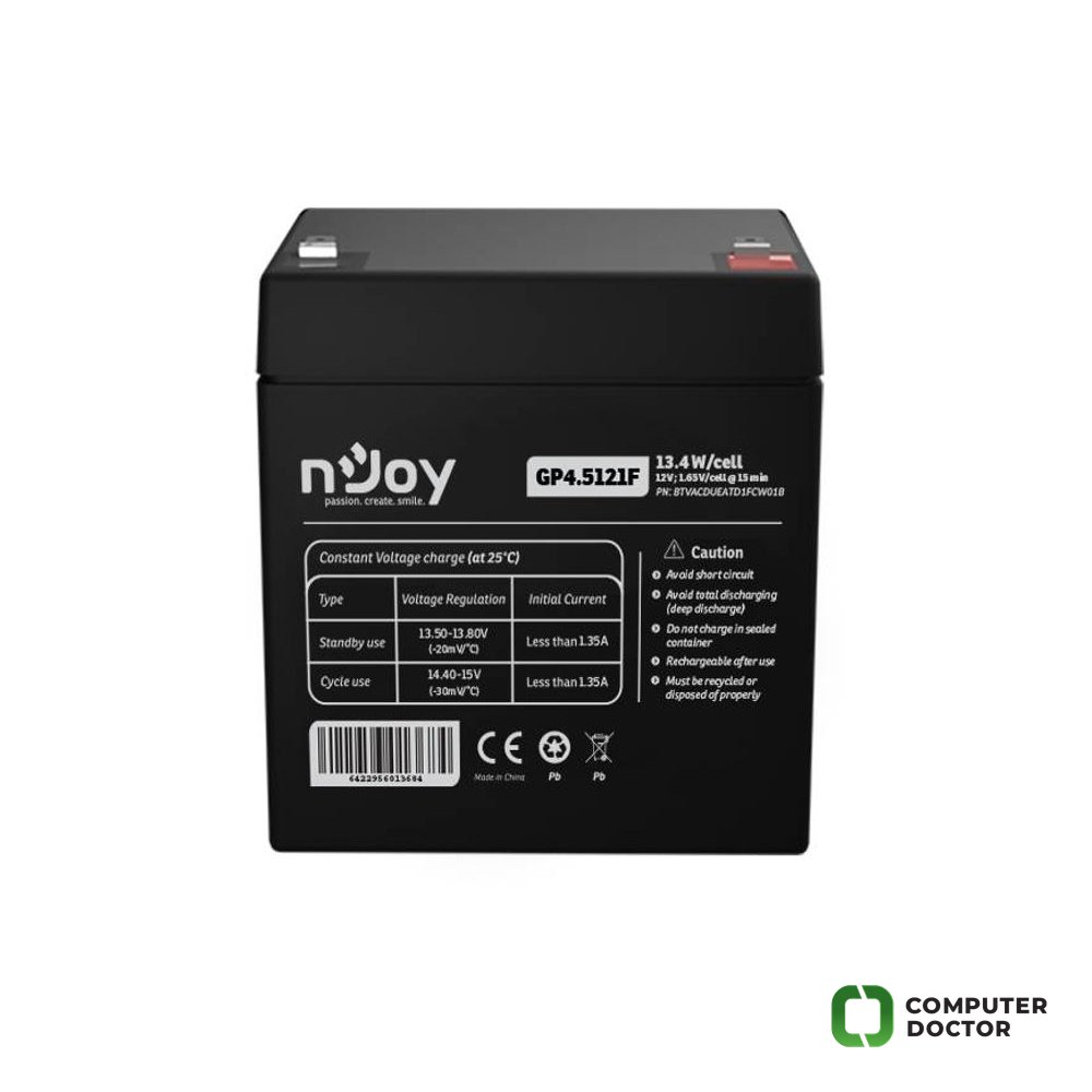 GP4.5121F baterija za UPS 12V 4.5Ah (BTVACDUEATD1FCW01B)