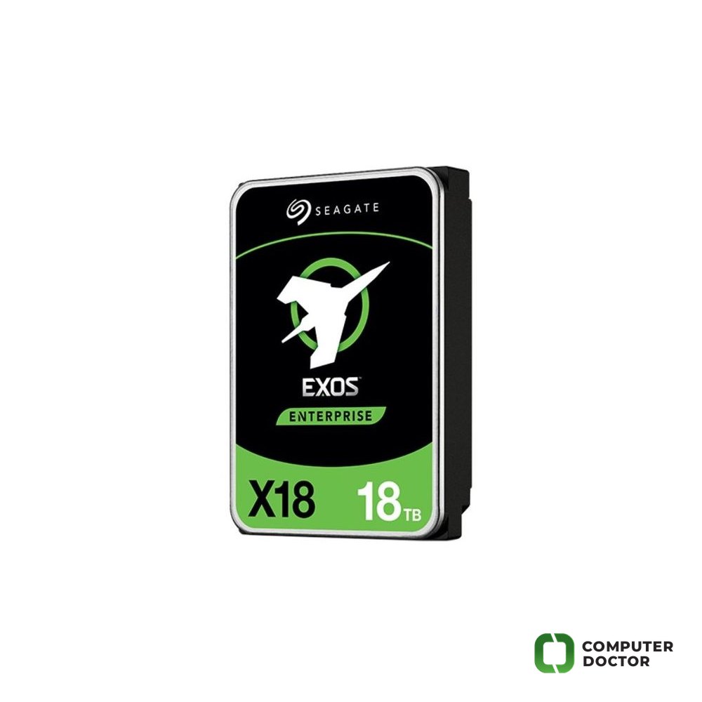 SEAGATE 18TB Exos X18 Enterprise HDD, 7200 RPM, 256MB cache, 270 MB/s, SATA III