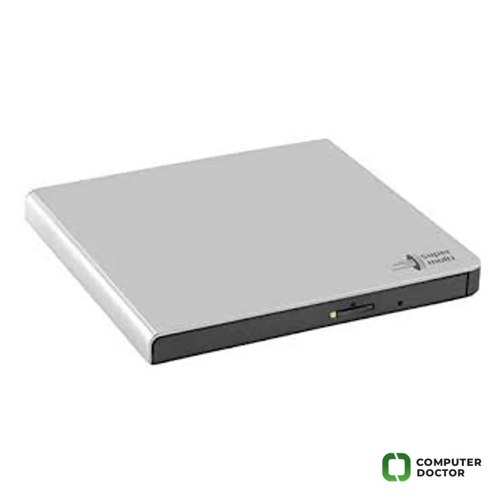 LG External DVDRW GP57ES40 Ultra Slim Portable Silver