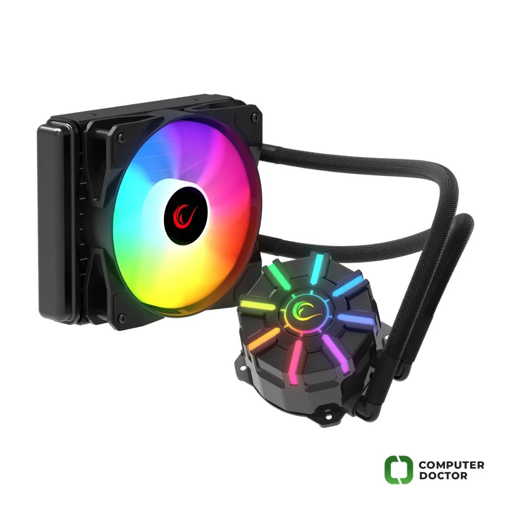 Rampage CPU Cooler HELIOS 120 RGB (1700, 1200, AM5, AM4)