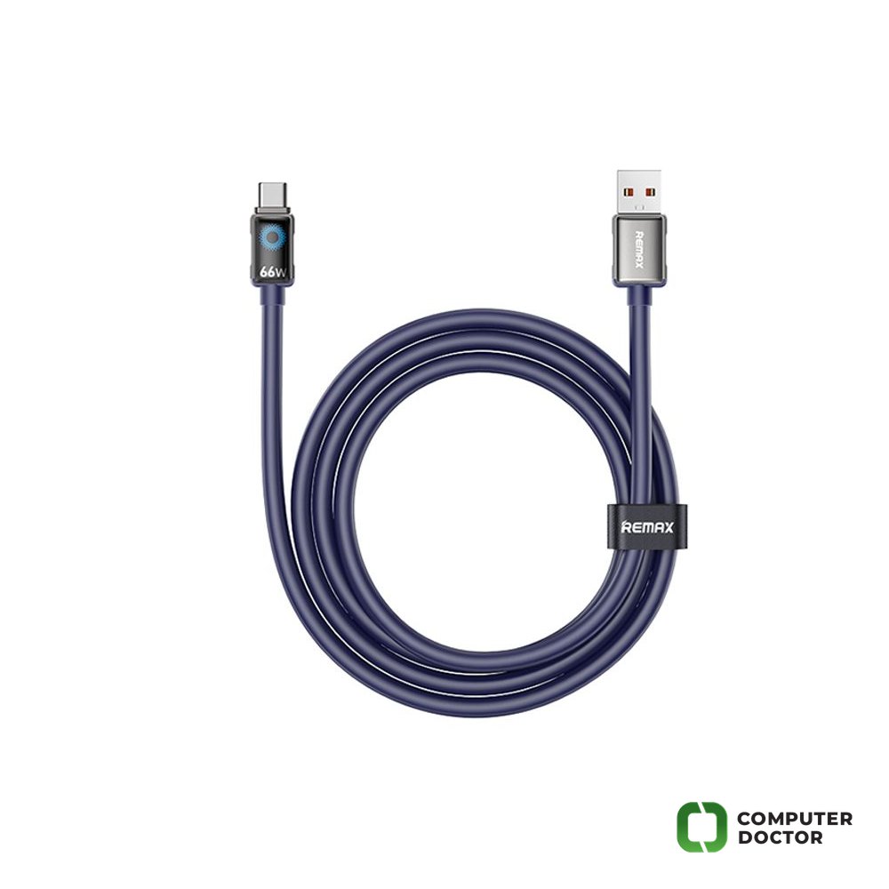 DATA kabl CB19 66W USB na Tip C plavi