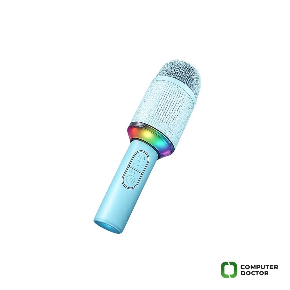 Karaoke Bluetooth Mikrofon H9 plavi